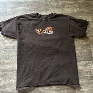 O'Neill Brown Short Sleeve Tee Casual Graphic